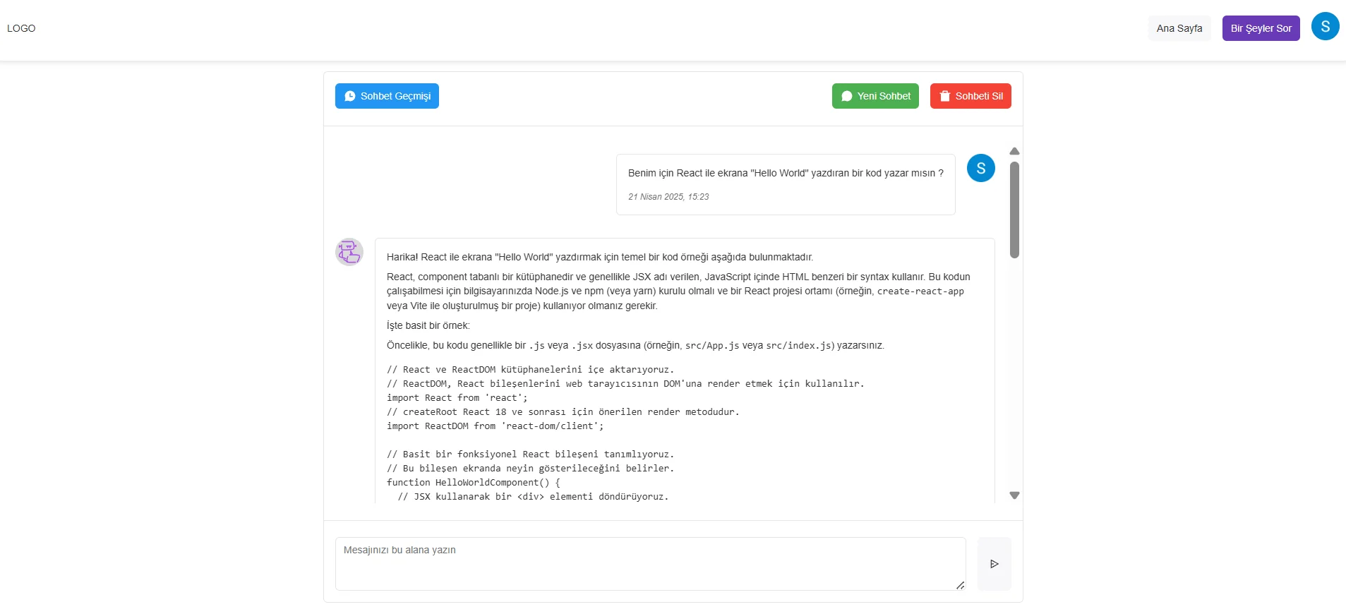 Project 1. nextjs page